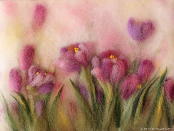 Шерстяная акварель Юлия Либина