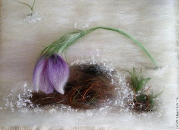 Шерстяная акварель Эммы Пшеничниковой