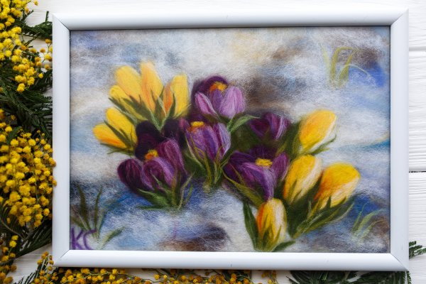 Шерстяная акварель Эммы Пшеничниковой