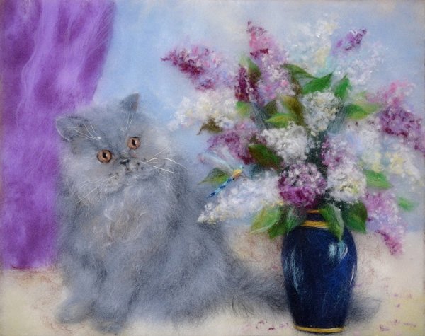 Ксения Мороз шерстяная акварель