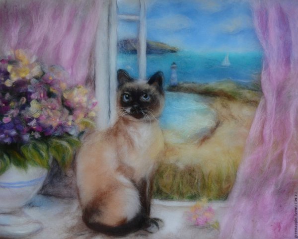 Шерстяная акварель