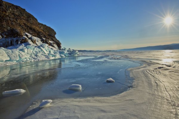 Байкал в марте