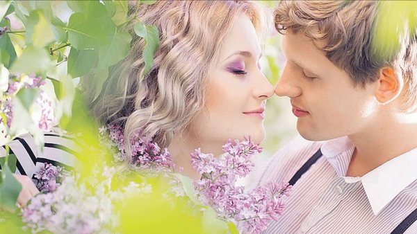 Красивая Весенняя фотосессия