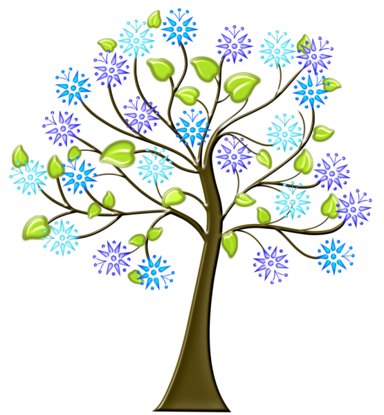 Весенние дерева для дет