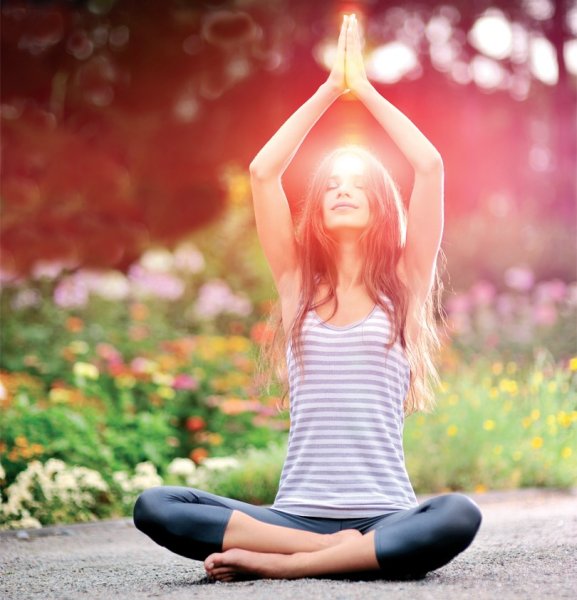 Йога на природе