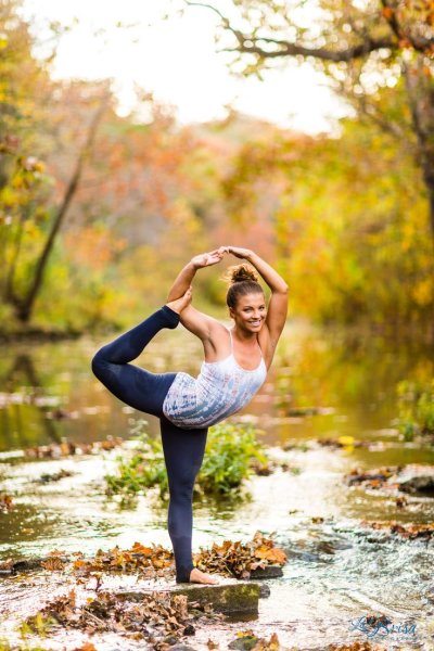 Йога на горе