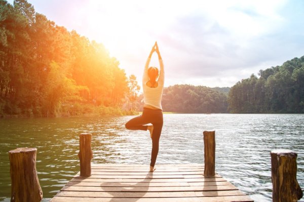 Фитнес на природе