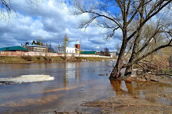 Рязанский Кремль весной