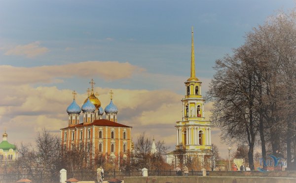 Успенский собор Рязань зима