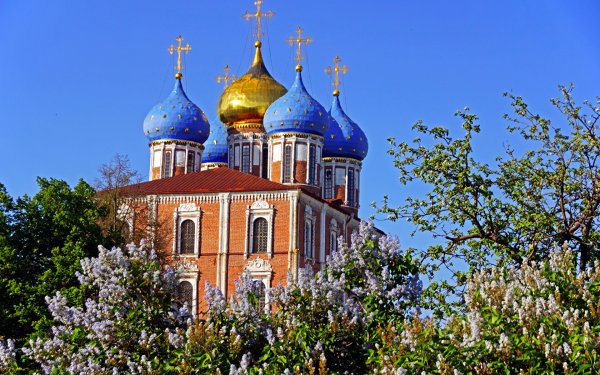 Набережная у Кремля Рязань