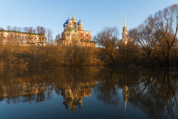 Город Рязань весной