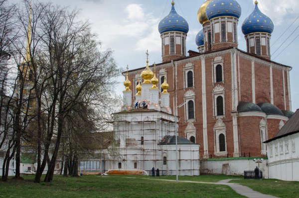 Город Рязань весной