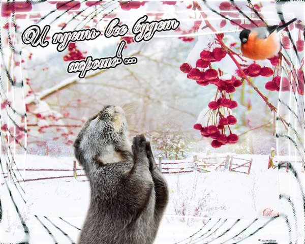 Доброе Весеннее морозное утро