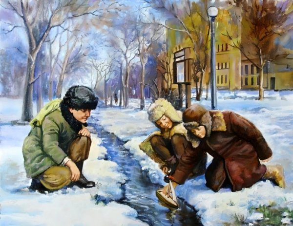 Весенние сюжеты