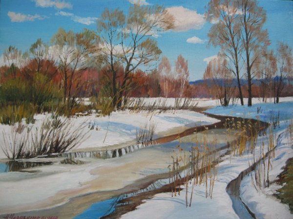Ранняя Весна картины художников