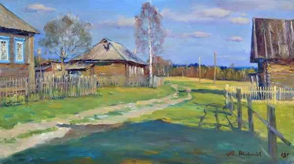 Шевелёв Александр Викторович художник Весна