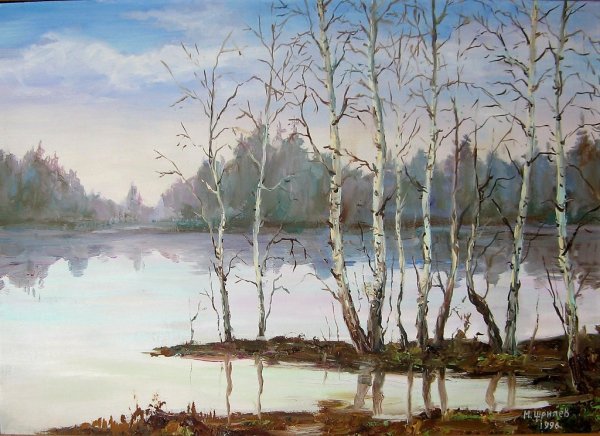 Картины пейзажи Щрилев Михаил