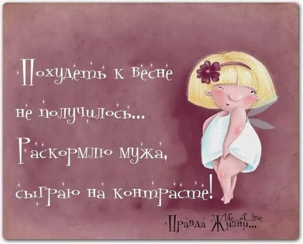 Зима юмор