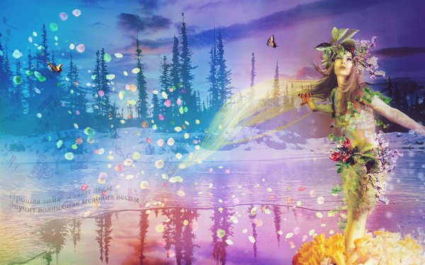 Весна птицы