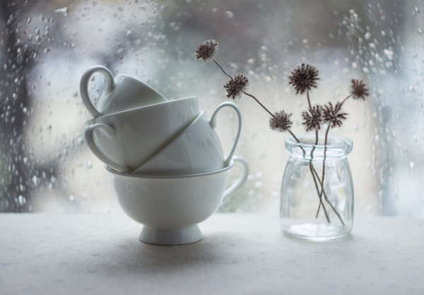 Холодный март утро