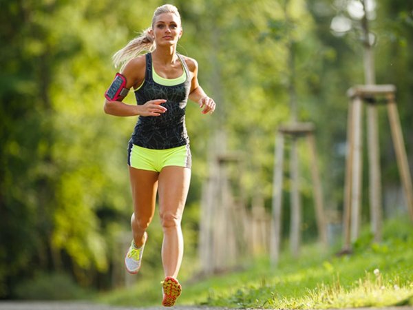 Пробежка зимой