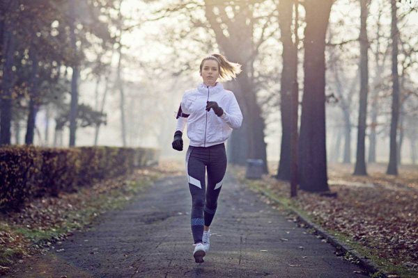 Спортсмен зимой