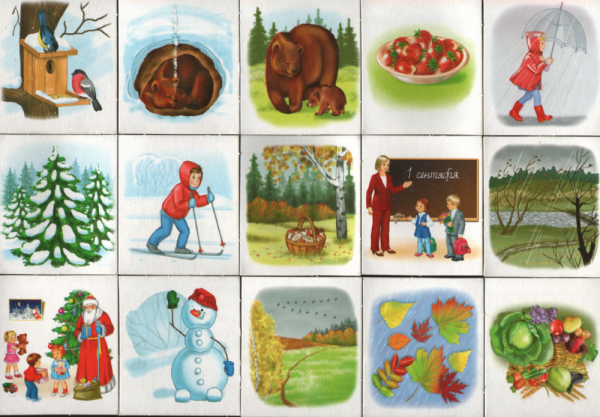 Приметы времен года для дошкольников