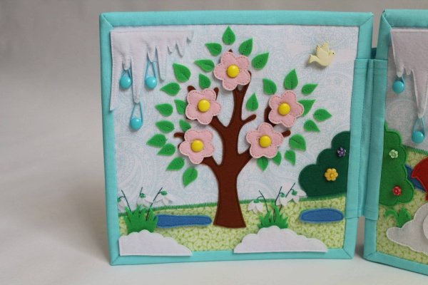 Весна из фетра