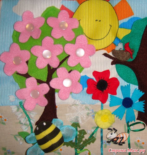 Весна из фетра