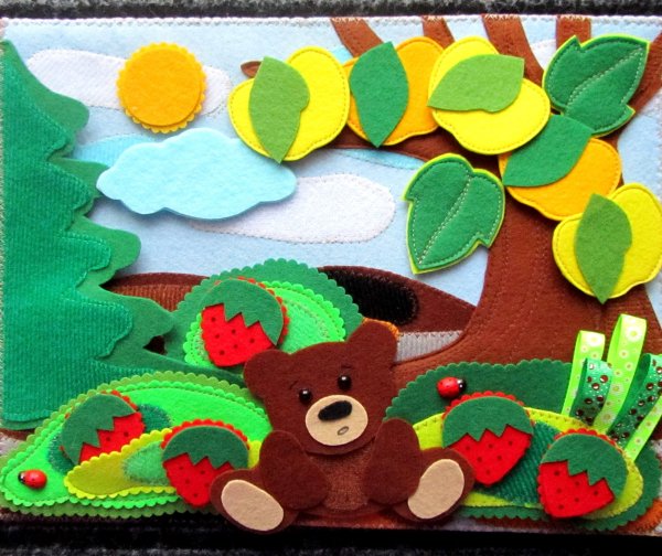 Панно из фетра