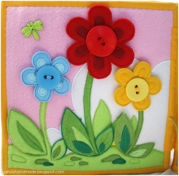 Аппликации из ткани и фетра