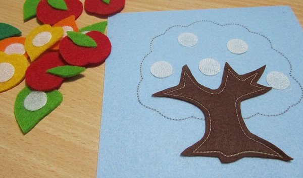 Поделки из фетра для детей дошкольного возраста