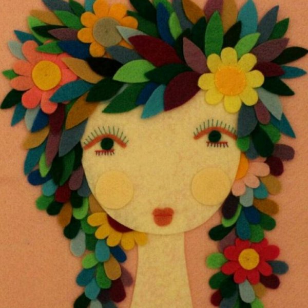 Аппликация из фетра своими руками