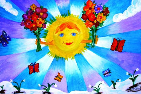 Весна красна для детей