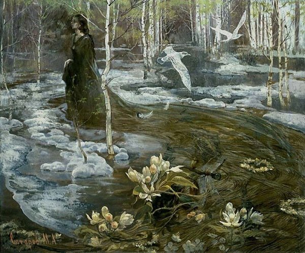 Художник Михаил Сатаров Весна