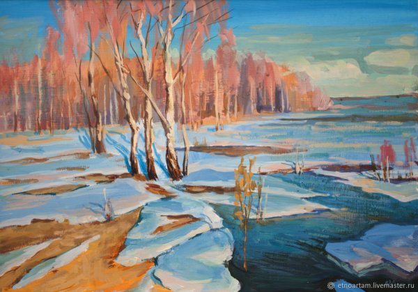 Картина Весна пришла