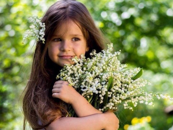 Букет цветов для девочки