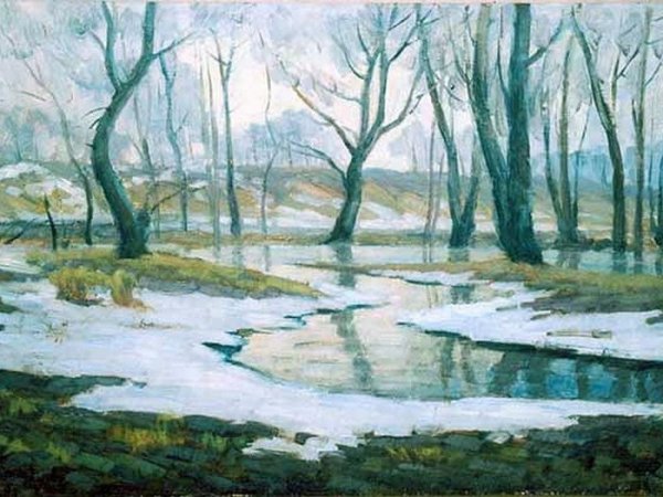 Б.Щербаков «Журчат ручьи весенние»