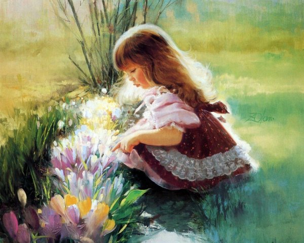 Женщина Весна любовь