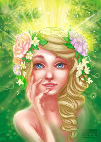 Портрет весны