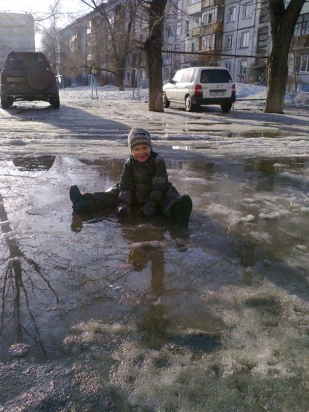 Весна грязь