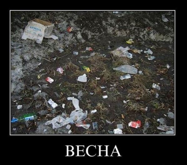 Мемы про весну