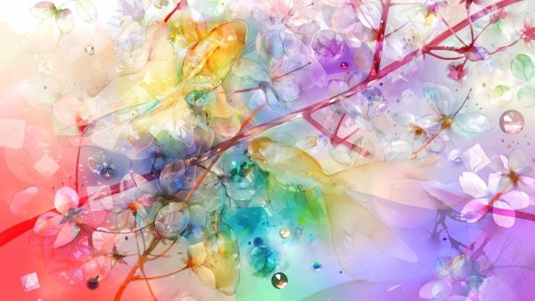 Весенняя абстракция