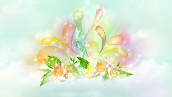 Сказочные цветы