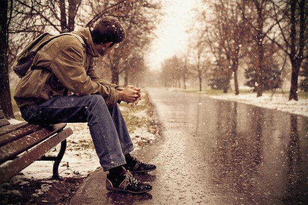 Осень море девушка