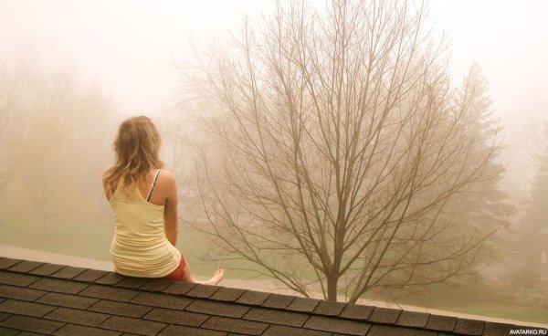 Человек уходит