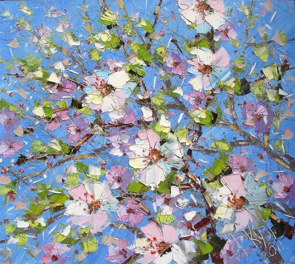 Весна дети цветы