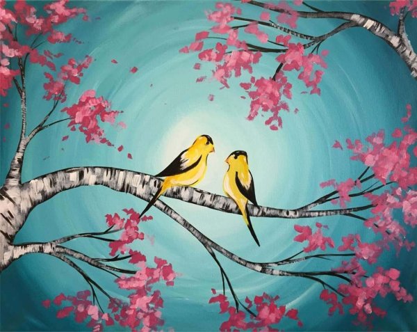 Весна рисунок