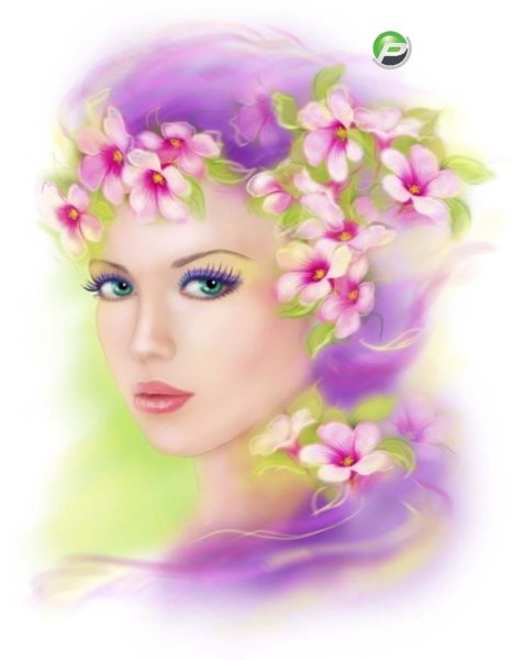 Девочка Весна лицо