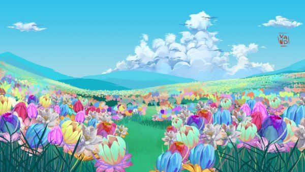 Весеннее настроение пейзаж